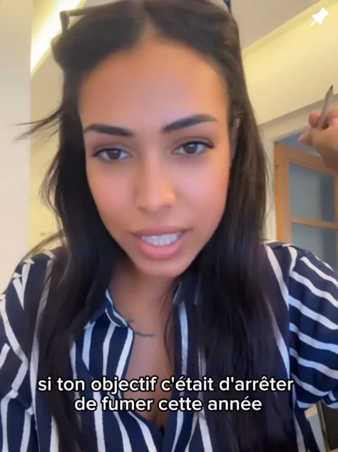 Reel Instagram — arrêter de fumer avec l’auriculothérapie laser
